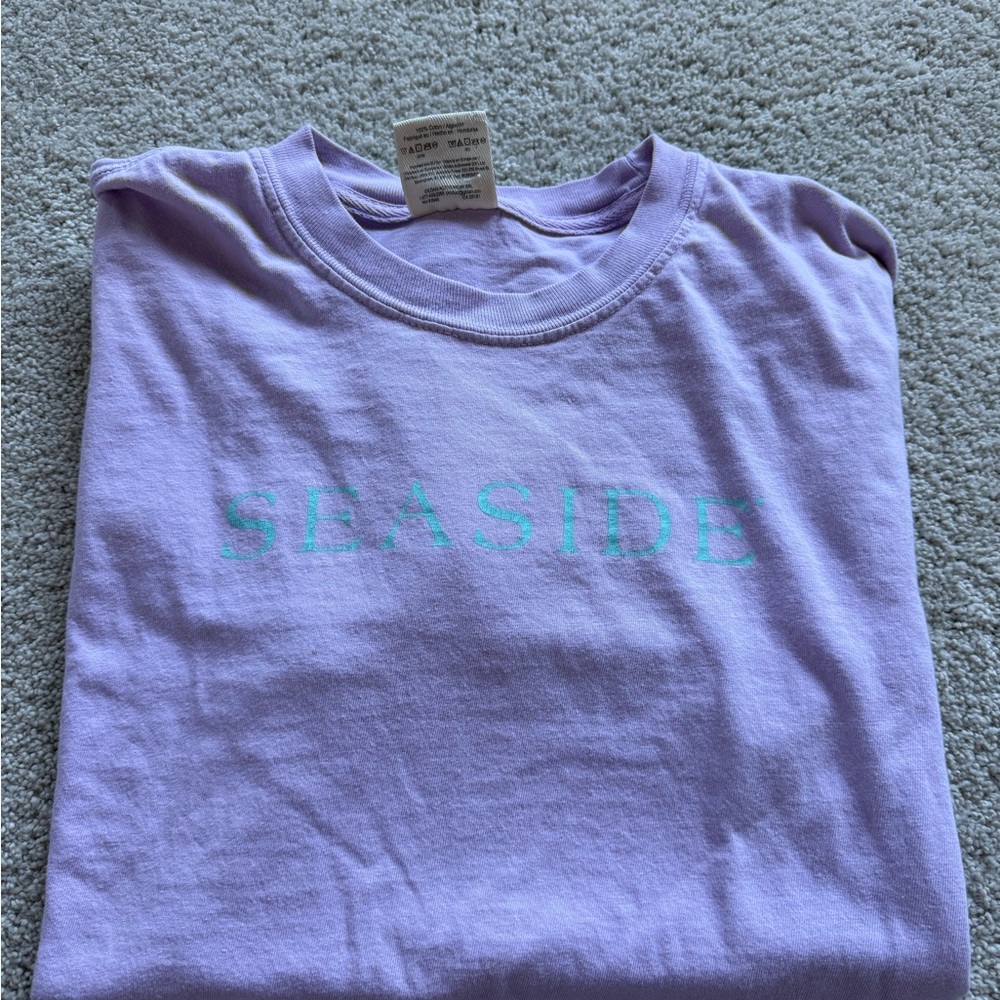 Seaside purple T shirt